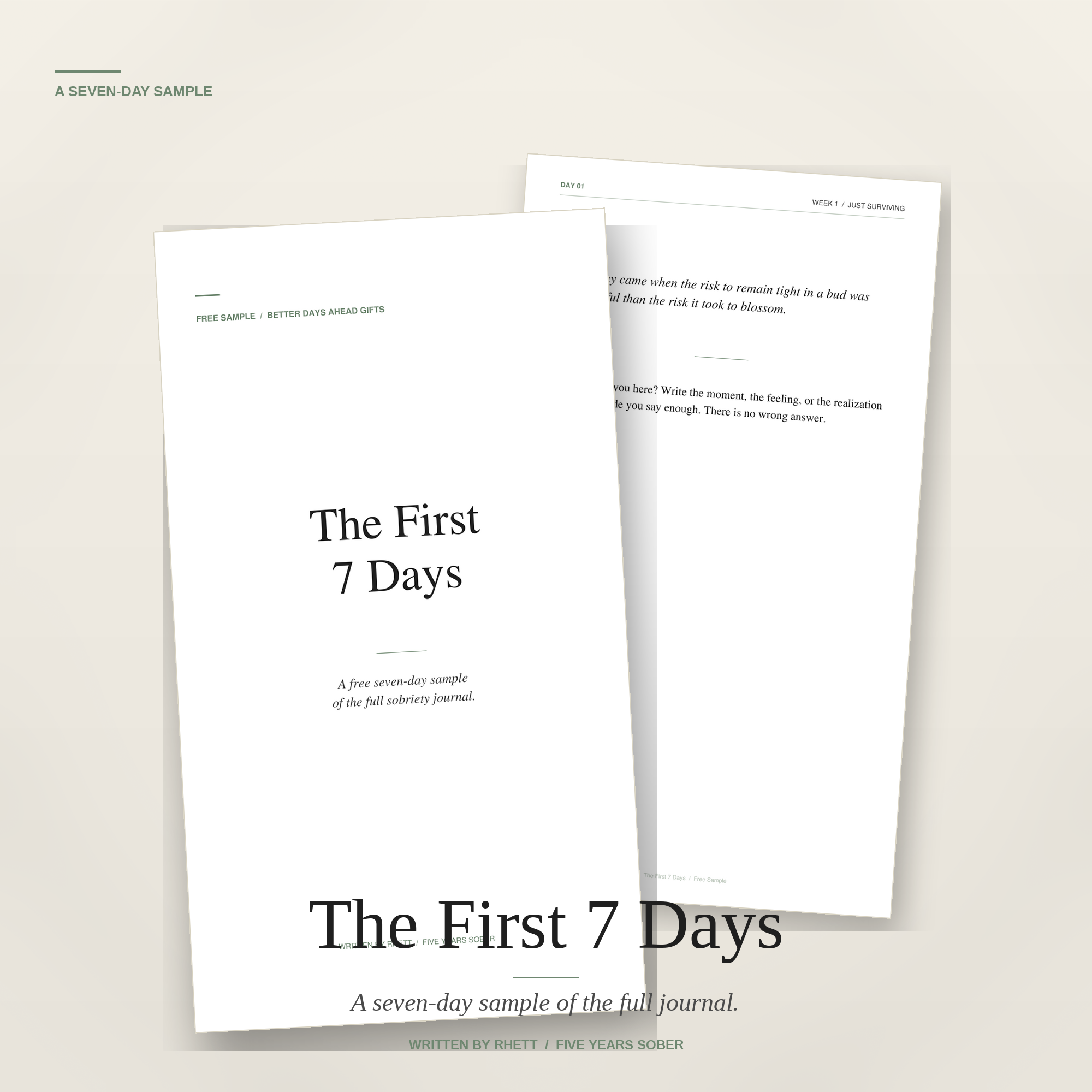 Still Here — Free 7-Day Sample